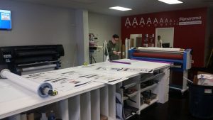 Gardendale Custom Signs sign fabrication in action 300x169